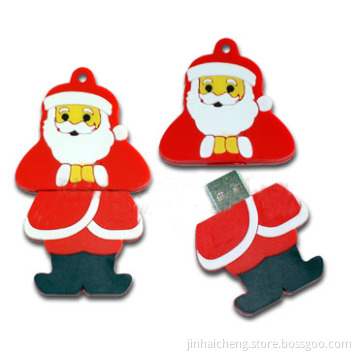 Cute Christmas Series Cartoon USB Flash Drive (N-008)